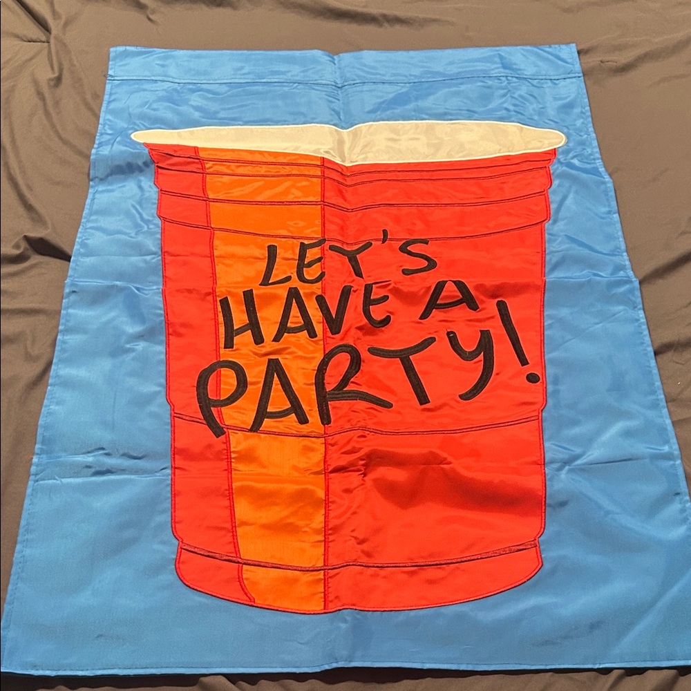 “Let’s Have a Party” Flag